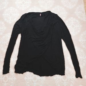 Hard Tail Black Long Sleeve Top